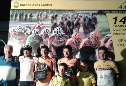 Ciclismo – Julián Gaday se quedó con la primera fecha del 14º Campeonato Nocturno de Verano