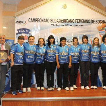 Las Bochas de las campeonas del mundo