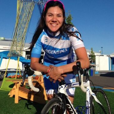 Mariela Delgado conquistó medalla de oro en la Copa del Mundo de Ruta