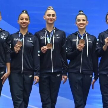 Destacada actuación del equipo argentino en el Panamericano de Gimnasia Rítmica 2024