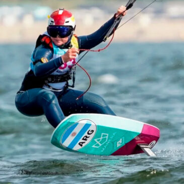 Catalina Turienzo, la promesa dorada de Argentina en Fórmula Kite, se prepara para brillar en París