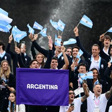 Dia 3 en Paris 2024: la delegación de Argentina, protagonista de la ceremonia inaugural