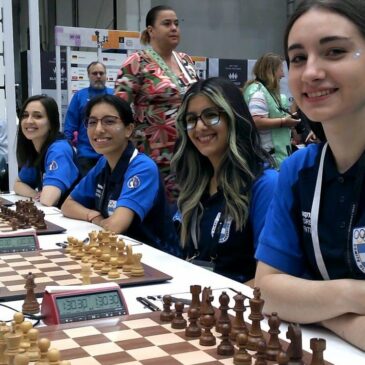 El ajedrez femenino argentino brilla con su mejor marca en la historia olímpica