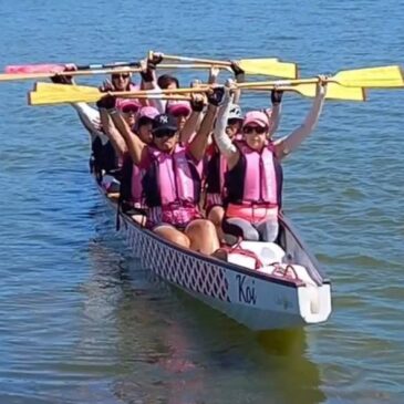 Remar por la vida: el impacto del Bote Dragón en la lucha contra el cáncer de mama