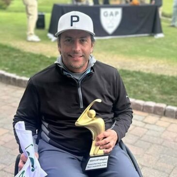De Argentina al podio en EE.UU.: Mariano Tubio, imparable en el golf adaptado