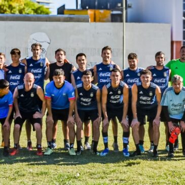 Argentina, rumbo al Mundial de Fútbol 7 para personas con parálisis cerebral