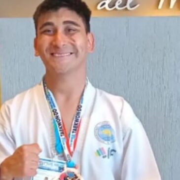 Brian, el guerrero de Alejandro Korn que dejó su marca en el taekwondo mundial