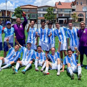 Argentina demuestra que la parálisis cerebral no frena la pasión por el fútbol