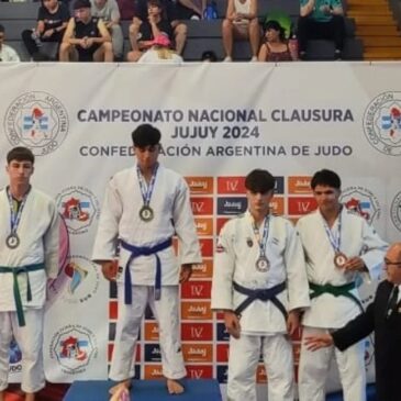 Jujuy celebró el Campeonato Nacional de Judo 