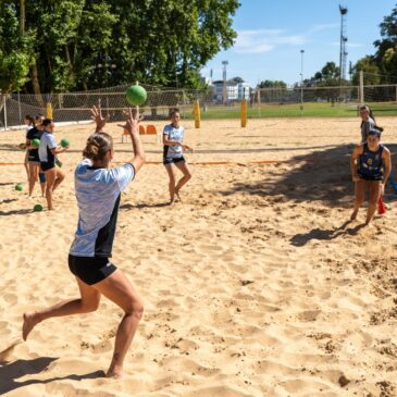 Argentina inicia 2025 con el Torneo 4 Naciones de beach handball