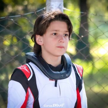 Teo Schropp, a sus 15 años, debuta en la Fórmula 4 italiana  