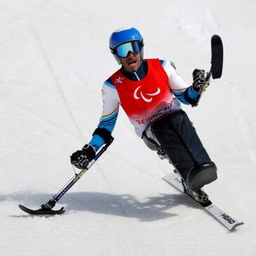 Enrique Plantey hace historia: primer podio argentino en el Mundial de esquí adaptado