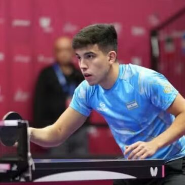 Bronce y clasificación para Horacio Cifuentes en la Copa Panamericana de tenis de mesa