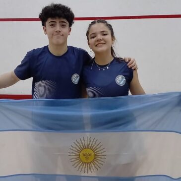 Paula Rivero y Segundo Portabales brillaron en el Sudamericano de Squash en Quito