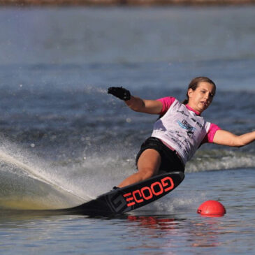 Sara Gramática, la joven promesa del esquí náutico argentino