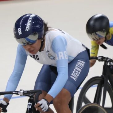 Maribel Aguirre representará a Argentina en el Panamericano de Pista en Asunción