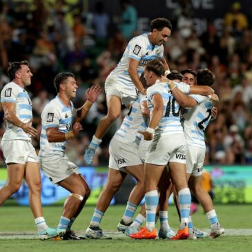 Los Pumas 7s, imparables: tercer título consecutivo y primera corona en Hong Kong