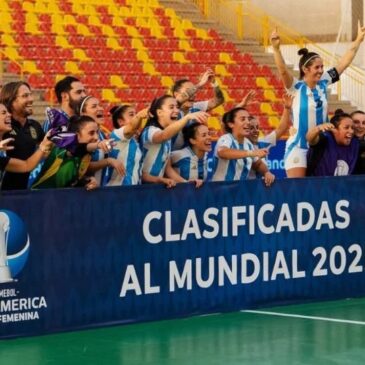 Argentina hace historia: las chicas del futsal clasificaron al Mundial por primera vez