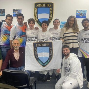 La Confederación Argentina de Deportes despidió al Seleccionado Diverso de Deportes Acuáticos rumbo al IGLA+ Championships 2025