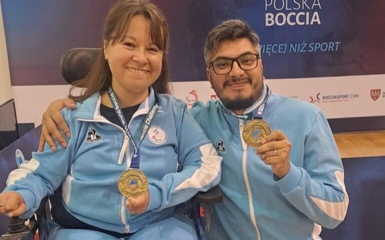 Doble conquista argentina en Polonia: Ferrando y Romero brillaron en boccia adaptada