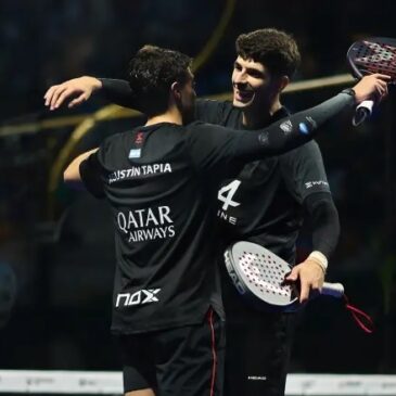 Fiesta argentina del pádel: Tapia campeón en Buenos Aires