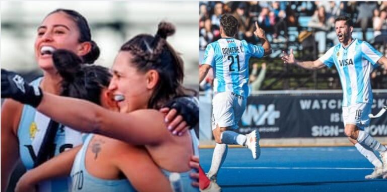 Argentina arrasó en la Copa Panamericana: Las Leonas y Los Leones se consagraron campeones
