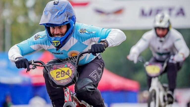 Matías Montenegro se consagró campeón mundial de BMX en Dinamarca