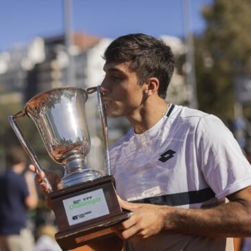 Román Burruchaga levantó el Challenger de Buenos Aires y empieza a escribir su propia historia