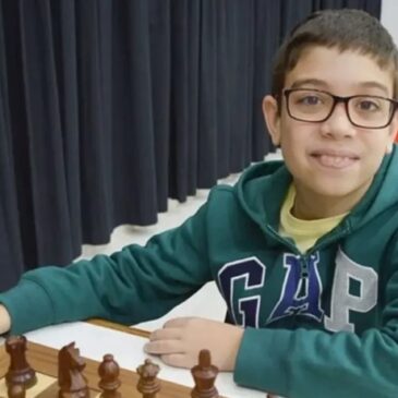Faustino Oro, de 11 años, logró su primera norma de Gran Maestro y apunta a un récord mundial