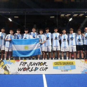 Gran actuación argentina en el Mundial de Pádel de Menores 2025 en España
