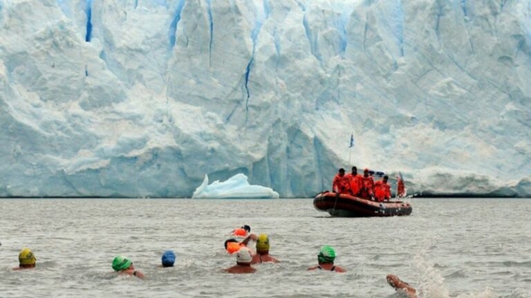 El Glaciar Perito Moreno será escenario del Mundial de Natación de Invierno 2028