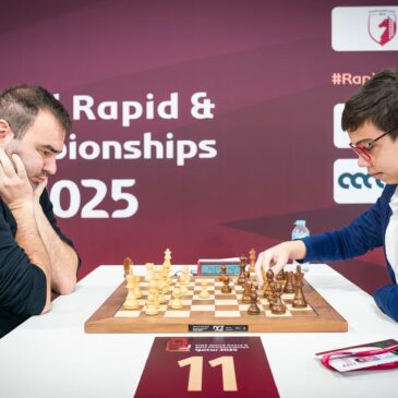 Faustino Oro cerró una sólida actuación en el Mundial de Ajedrez Rápido en Doha