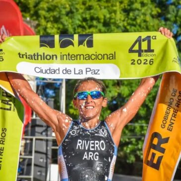 El histórico Triatlon de La Paz volvió a tener su fiesta en las calles