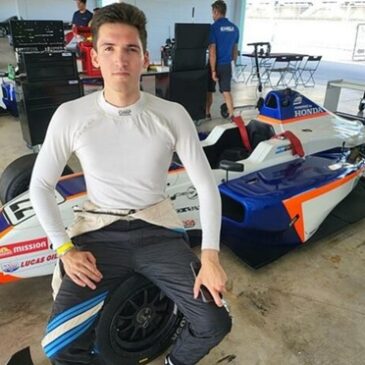 A los 22 años, Luciano Martínez ya acelera en el camino a la Fórmula 1