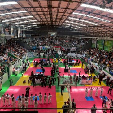 La Confederación Argentina de Deportes acompaña una nueva edición de la Copa de la Costa de Taekwondo ITF en Mar del Plata