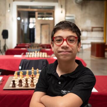 A los 12 años, Faustino Oro venció a cinco Grandes Maestros en un mismo torneo
