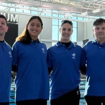 Dos figuras de la natación argentina comienzan su calendario internacional