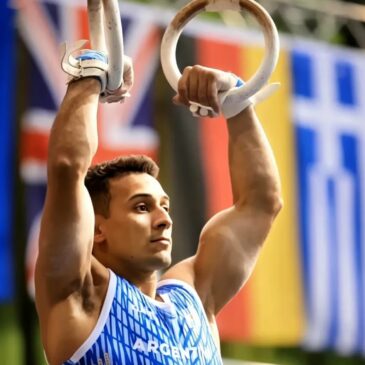 Daniel Villafañe se metió entre los cinco mejores del mundo en anillas