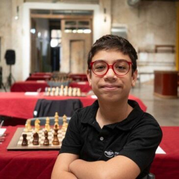 Faustino Oro sigue haciendo historia en el ajedrez