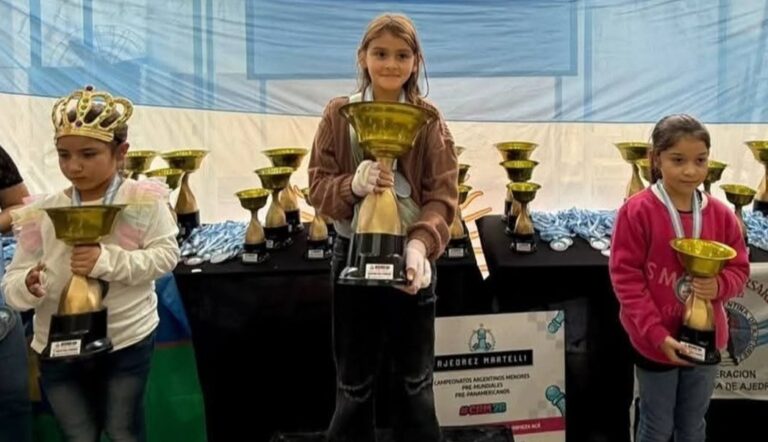 Villa Martelli fue sede de una verdadera fiesta nacional del ajedrez juvenil