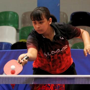 Alma Marcial representará a la Argentina en el Mundial de tenis de mesa en Londres