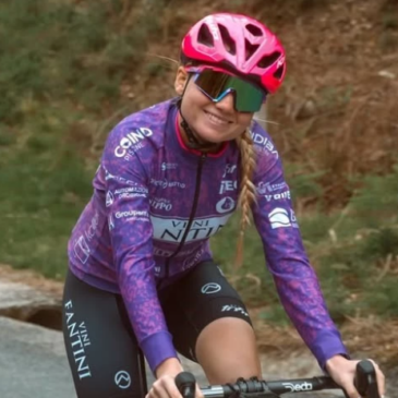 Delfina Dibella hizo historia en la Vuelta a España femenina
