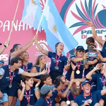 Argentina se lució y alcanzó un histórico segundo puesto en el Panamericano de Surf