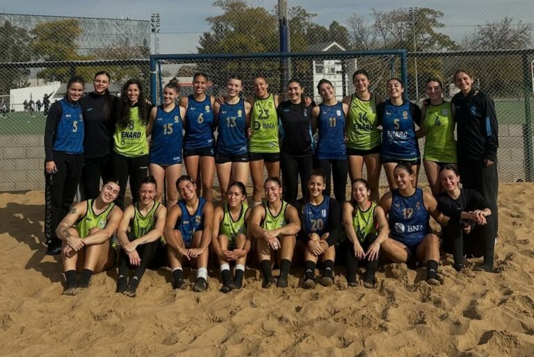 Argentina ya conoce a sus rivales para el Mundial de Beach Handball de Croacia 2026