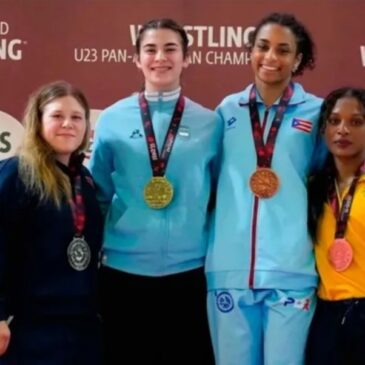 Camila Amarilla conquistó el oro panamericano de lucha en Perú