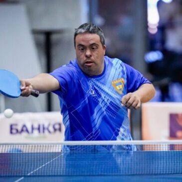 Juan Pablo Castet ganó una histórica medalla de bronce para Argentina en el Mundial de Tenis de Mesa para atletas con Síndrome de Down