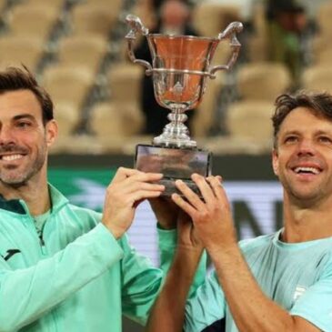 Horacio Zeballos se consagró campeón de dobles en Roland Garros