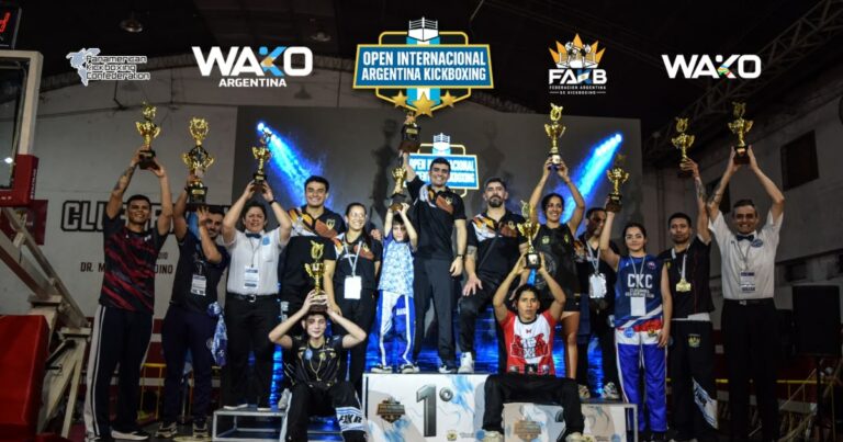 Más de 200 competidores dijeron presente en el Open Internacional de Kickboxing