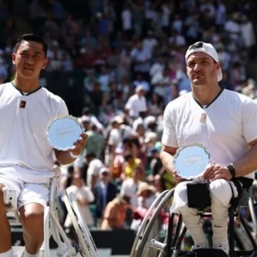 Gustavo Fernández se quedó a las puertas del título en dobles de Wimbledon