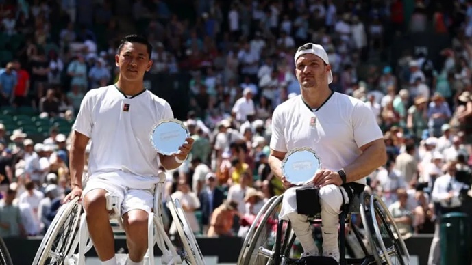Gustavo Fernández se quedó a las puertas del título en dobles de Wimbledon